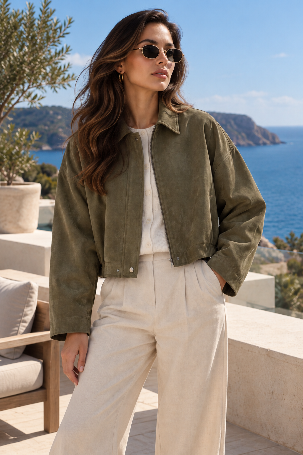 Élodie Cropped Jacket Tulipe Boutique