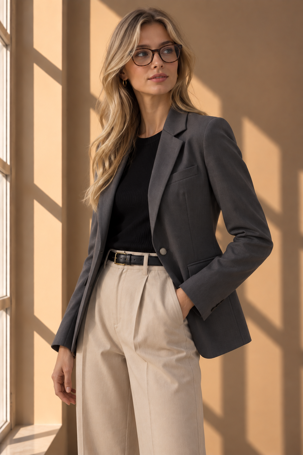 Élise Tailored Blazer Tulipe Boutique