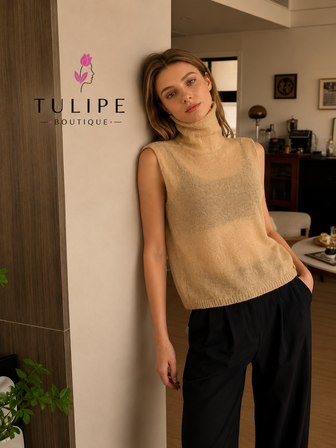 Sheer Knit Top